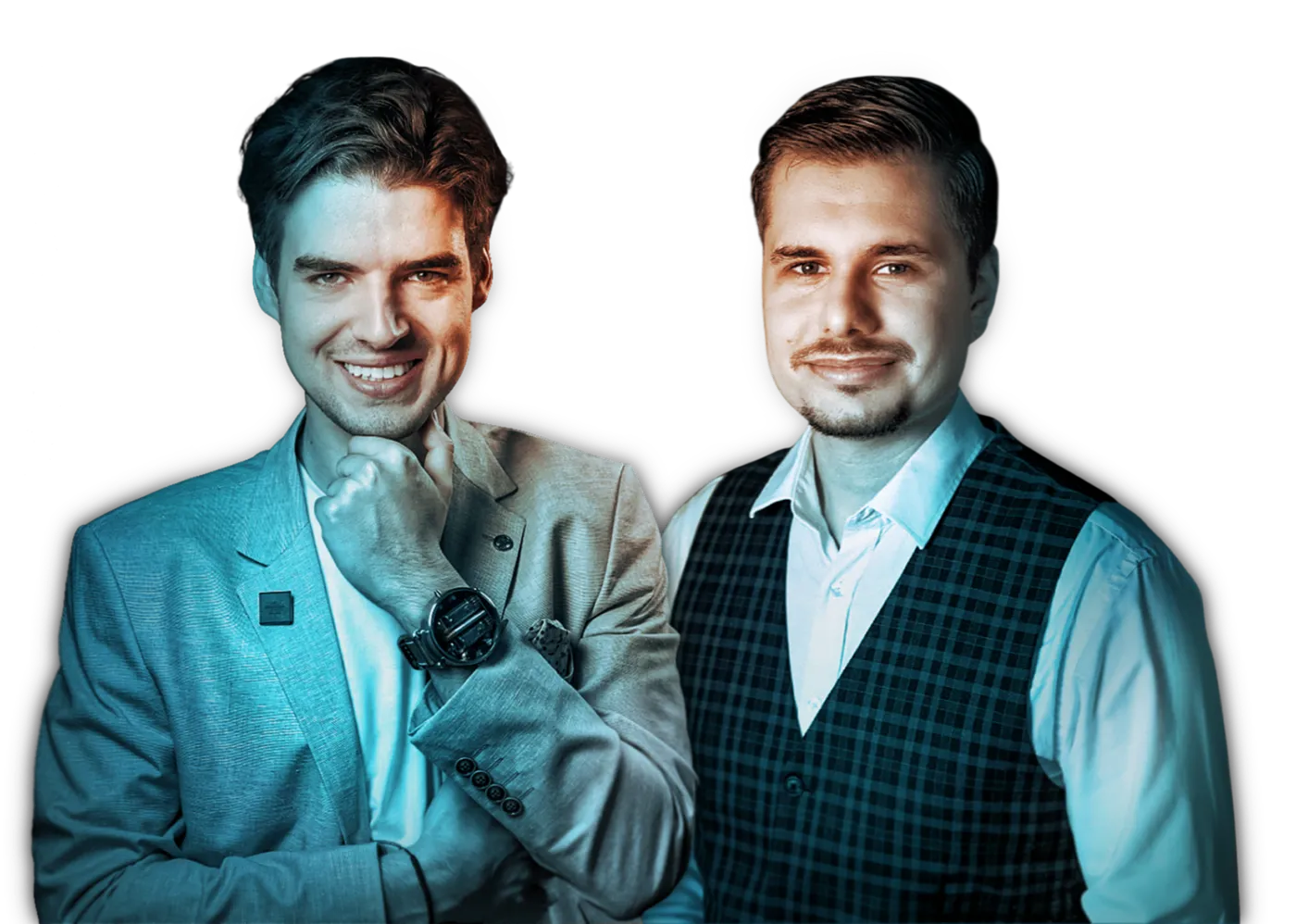 Petros Psyllos i Mikołaj Brunka - twórcy Procesów Jutra